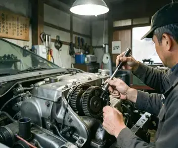鎌倉でのタイミングベルト交換